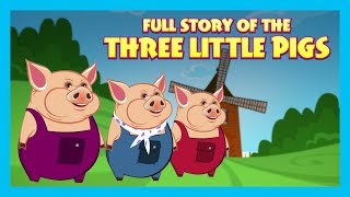 Full Story Of Three Little Pigs  Tia and Tofu Storytelling  Moral Stories In English For Kids [upl. by Hawken]