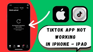 How to Fix TikTok App Not Working  TikTok No Internet Connection Problem 2024 [upl. by Lister]