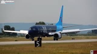 Araxos Airport  TUI Blue Boeing 737800 [upl. by Elak]