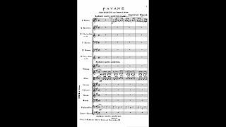 Fauré  Pavane in F Minor Op 50 Score [upl. by Braunstein]