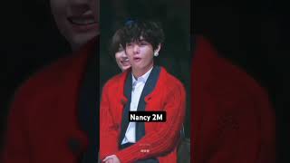 BTS reaction to Nancy Momoland hot status 🔥❤️ lovely song 🥀❤️BTA X Nancy💗😍youtubeshortsviralshort [upl. by Gillead320]