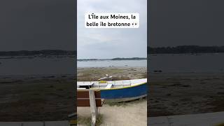 L’Île aux moines la belle île bretonne 🤩👀 Qui est déjà allé ileauxmoines ile bretagne mer [upl. by Brabazon]