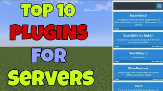 Best Minecraft Aternos Server Plugins You NEED in 2024 [upl. by Yrdnal]