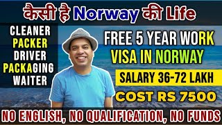 Norway issuing Free Work Permit  Jobs in Norway  Norway Work Permit 2023 [upl. by Mcnutt]