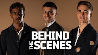 CLASS  STYLE 😎 Inside look at our players on fitting day 👔  FC Barcelona 🔵🔴 [upl. by Atirhs]