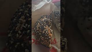 Its an EVERYTHING bagel Damn funny timhortons [upl. by Dyan]