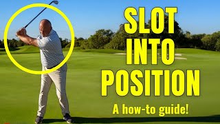 This 2STEP METHOD Gets You INTO an IDEAL BACKSWING POSITION EVERY TIME [upl. by Sayed]