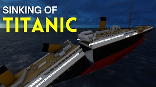 Sinking of Titanic 1912 🚢⚓️ 3D Animation [upl. by Maggee551]