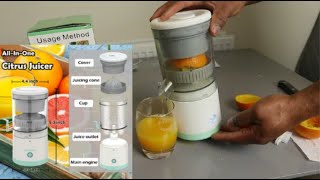 Why Everyone is Buying Citrus Juicer Now How to Set Up and Quick Demonstration [upl. by Androw727]