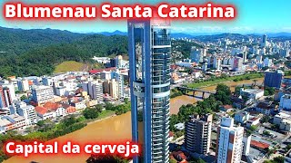 CONHEÇA BLUMENAU A CAPITAL DA CERVEJA EM SANTA CATARINA AQUI NO Cidades amp Cia [upl. by Ylrbmik]