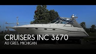 Used 1990 Cruisers Inc Esprit 3670 for sale in Au Gres Michigan [upl. by Rector]