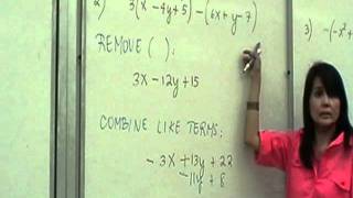 Simplifying Algebraic Expressions Involving Symbols of Grouping [upl. by Murdock648]