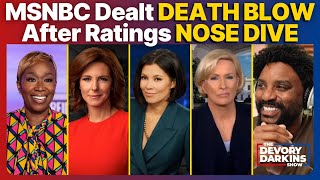 MSNBC Dealt DEATH BLOW After RATINGS Nose Dive PostElection [upl. by Laohcin493]