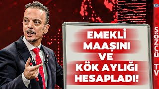 İşte Emekli Maaşı Zam Oranı ve Kök Aylık Hesabı Emin Yılmaz Rakam Verdi [upl. by Jola]