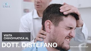 Visita Chiropratica al Dott Distefano [upl. by Llerdnam]