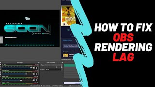 How to fix OBS RENDERING LAG on a Single PC setup [upl. by Ymerej]