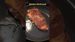 🤤🥩🔥A5 JAPANESE WAGYU Steak from Costco sizzling cooking food steak wagyu costco asmr [upl. by Bland]