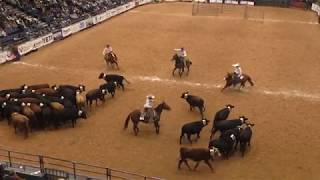 Team Penning New World Record  2018 WRCA World Championship Ranch Rodeo CENSORED [upl. by Reni]