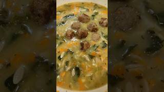 Italian Wedding Soup soup meatballs vegan [upl. by Jea578]