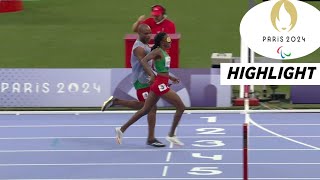 Para Athletics Womens 400m T11 Final Highlights Video 2024  Paris Paralympic game 2024 live [upl. by Moise]