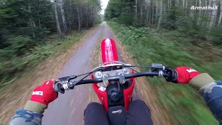 Honda CR85cc 2Stroke  Little Screamer Trails amp Braaps GoPro [upl. by Strawn568]