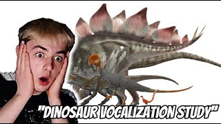 What Dinosaurs ACTUALLY SOUNDED LIKE  Dinosaur Vocalization Study Jurassic Edition [upl. by Hiltan]