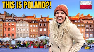 Poland COMPLETELY Surprised Us First Day in Warsaw [upl. by Ahsial]