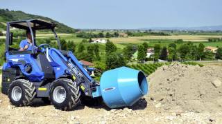 Cemente Mixer attachment for MultiOne mini loaders [upl. by Ornas]