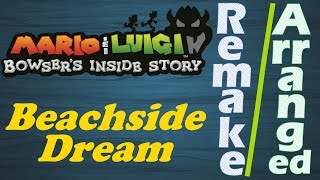 Plack Beach  MampL Bowsers Inside Story Arranged  ビーチサイド・ドリーム 音質向上版偽  マリオampルイージRPG3 [upl. by Oralle]