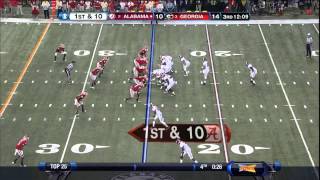 Alabama Running Back Eddie Lacy SEC Championship Highlights [upl. by Nimaynib]