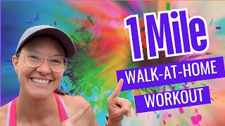 1mile Fatburning Walk At Home  Speed Up Metabolism  Lose Weight Fast [upl. by Ralaigh399]