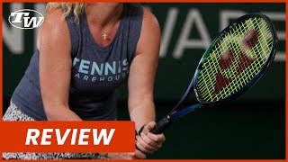 Yonex EZONE 100 2022 Tennis Racquet Review aggressive players looking to hit big will love it [upl. by Mirisola288]