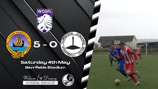 Largs Thistle 5  0 Cumnock Juniors  WOSFL Premier Division  040524 [upl. by Zehcnas]