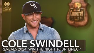 Cole Swindell Reveals StarStudded Lineup Of 2024 Win The Night Tour  Fast Facts [upl. by Sarchet]