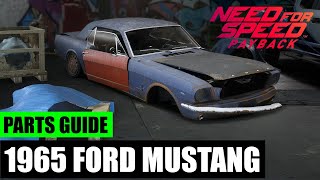 Need For Speed Payback Derelict Parts Locations Ford Mustang 1965 [upl. by Hogue]