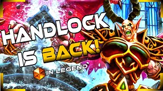 Handlock  Questline Hand Warlock Is Back In Legend  United In Stormwind  Hearthstone 2021 [upl. by Max]