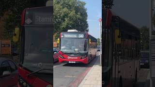 First Day New London Bus Route 310 seen in Stamford Hill 37532 london londonbus buses new [upl. by Yekcim]