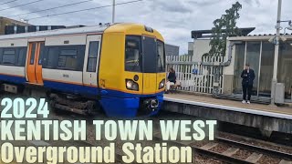 KENTISH TOWN WEST Overground 2024 [upl. by Notsecnirp]