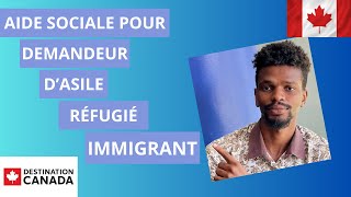 Aide sociale aux demandeurs dasile réfugiés et immigrant [upl. by Mast]