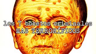 Los 7 bocetos criminales más terroríficos [upl. by Cathyleen]