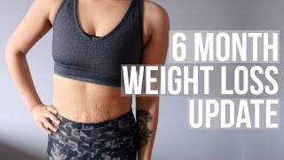 6 MONTH VEGAN amp WEIGHT LOSS UPDATE  50 POUND WEIGHT LOSS  BEFORE amp AFTER  seriously rooted vegan [upl. by Nnylirehs]