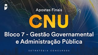 Apostas Finais CNU – Bloco 7 Licitação e Contratos e Transparência pública  Prof Herbert Almeida [upl. by Leahey]