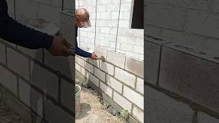 Installation of Concrete Hollow Blocks construction tips alshaheentech [upl. by Ititrefen]