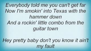 Emmylou Harris  Guitar Town Lyrics [upl. by Yhtuv]