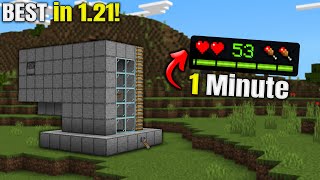 Best 121 XP Farm in Minecraft Bedrock 50 LEVEL in 1 Minute [upl. by Puiia]