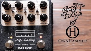 NUX Amp Academy Factory IRsChopTones VS OwnHammer [upl. by Aylmer767]