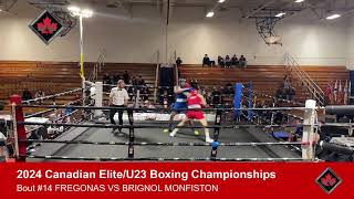 Canadian Nationals Boxing EliteU23 Nov 21st 7 pm [upl. by Wordoow]