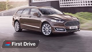 Ford Vignale Estate Mondeo – First drive review [upl. by Goulden]