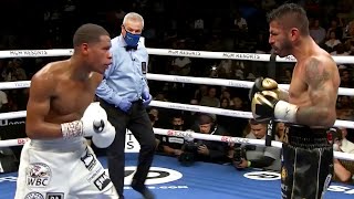 Devin Haney USA vs Jorge Linares Venezuela  BOXING fight HD 60 fps [upl. by Annaehs]