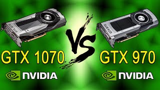 GTX 1070 vs GTX 970  Huge Performance Gains 10 Games Benchmarked [upl. by Lhamaj]